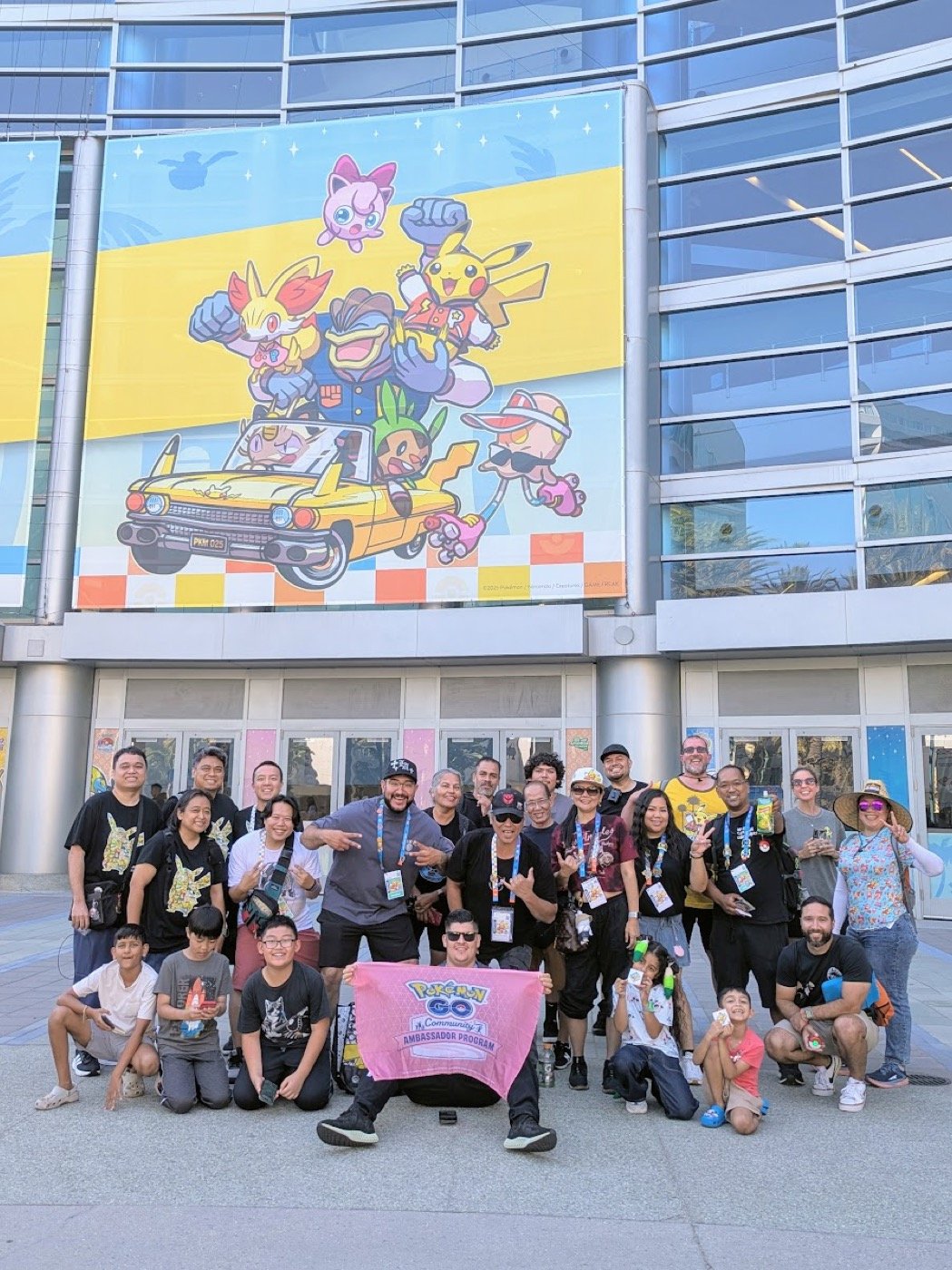 Fullerton GO! trainers on a visit to Anaheim